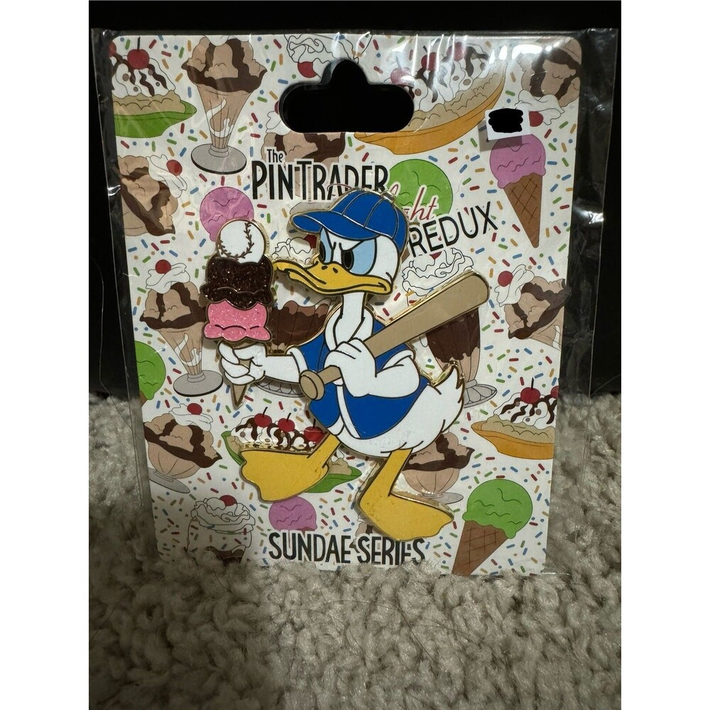 2024 Disney DSSH Pin PTD Pin Traders Delight Redux Donald Duck Jumbo LE 400 D23